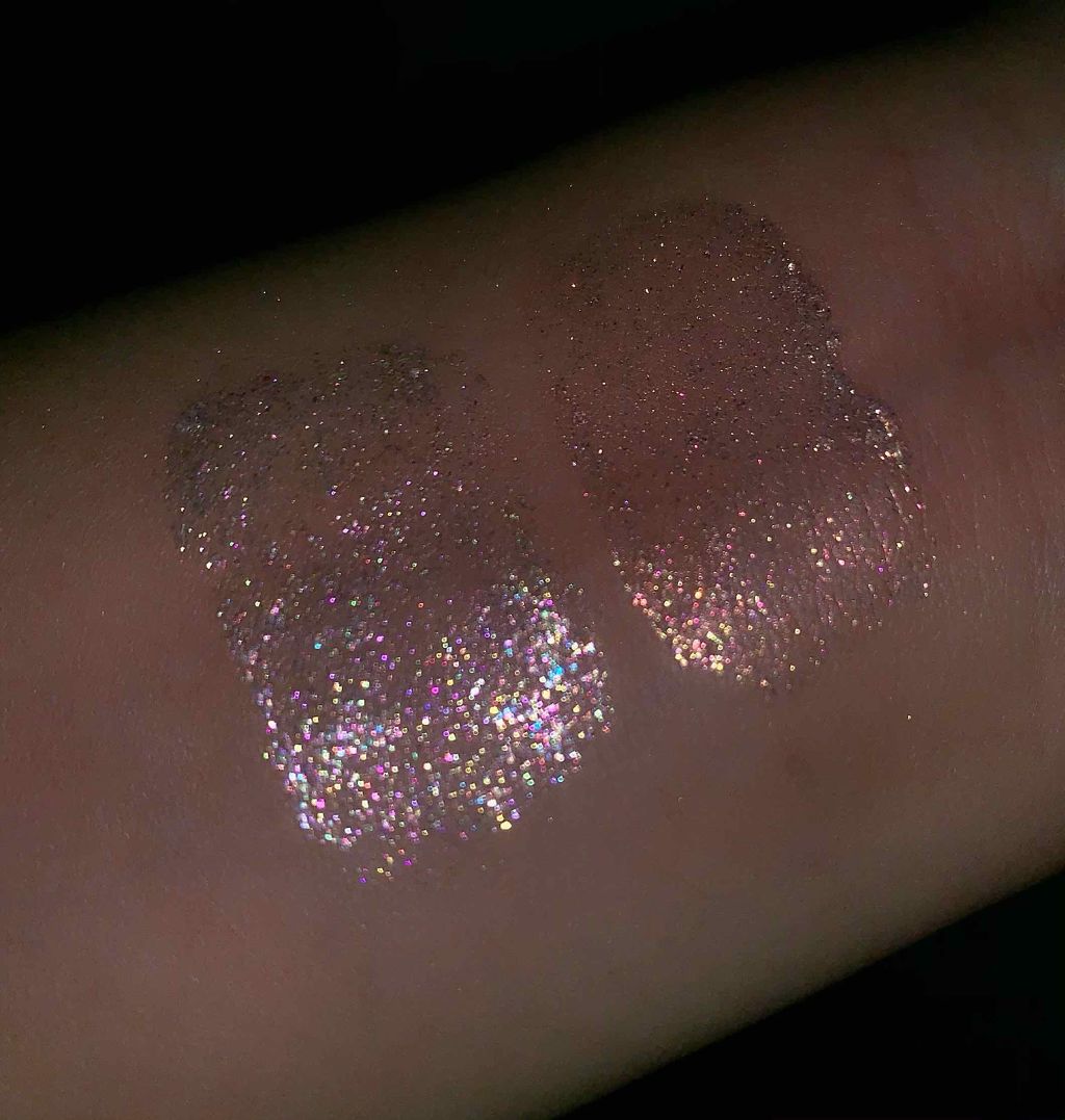 シュガー トゥインクル リキッド シャドウ/PERIPERA/リキッドアイシャドウを使ったクチコミ（2枚目）