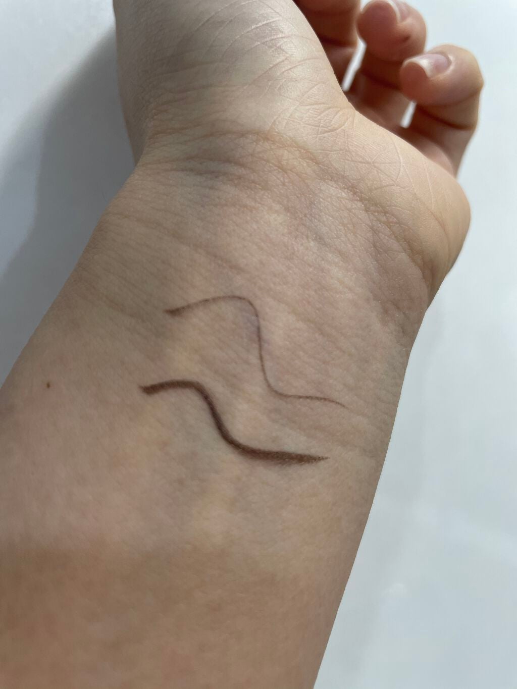 ニュアンスリキッドアイライナー/CEZANNE/リキッドアイライナーを使ったクチコミ(3枚目)