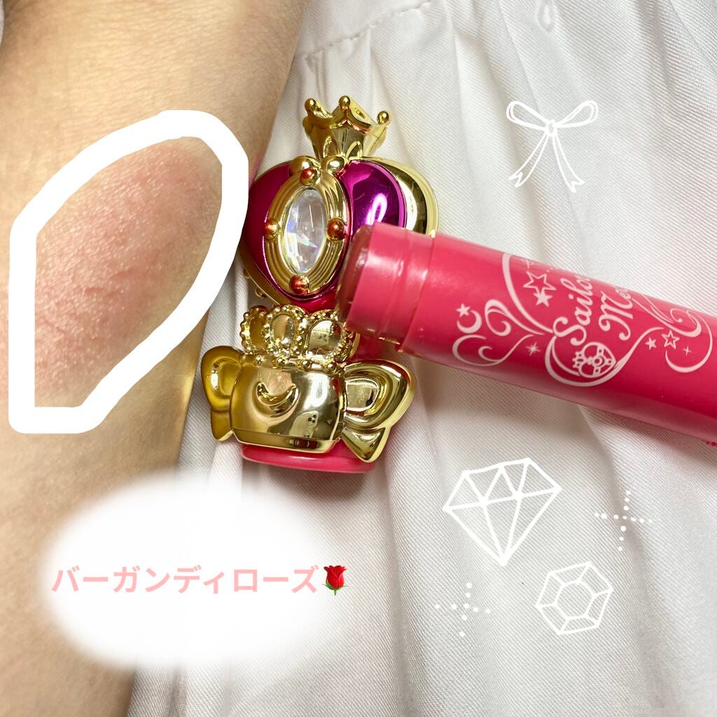 ミラクルロマンス スパイラルハートムーンロッドリップクリーム/クレアボーテ/リップクリームを使ったクチコミ(3枚目)