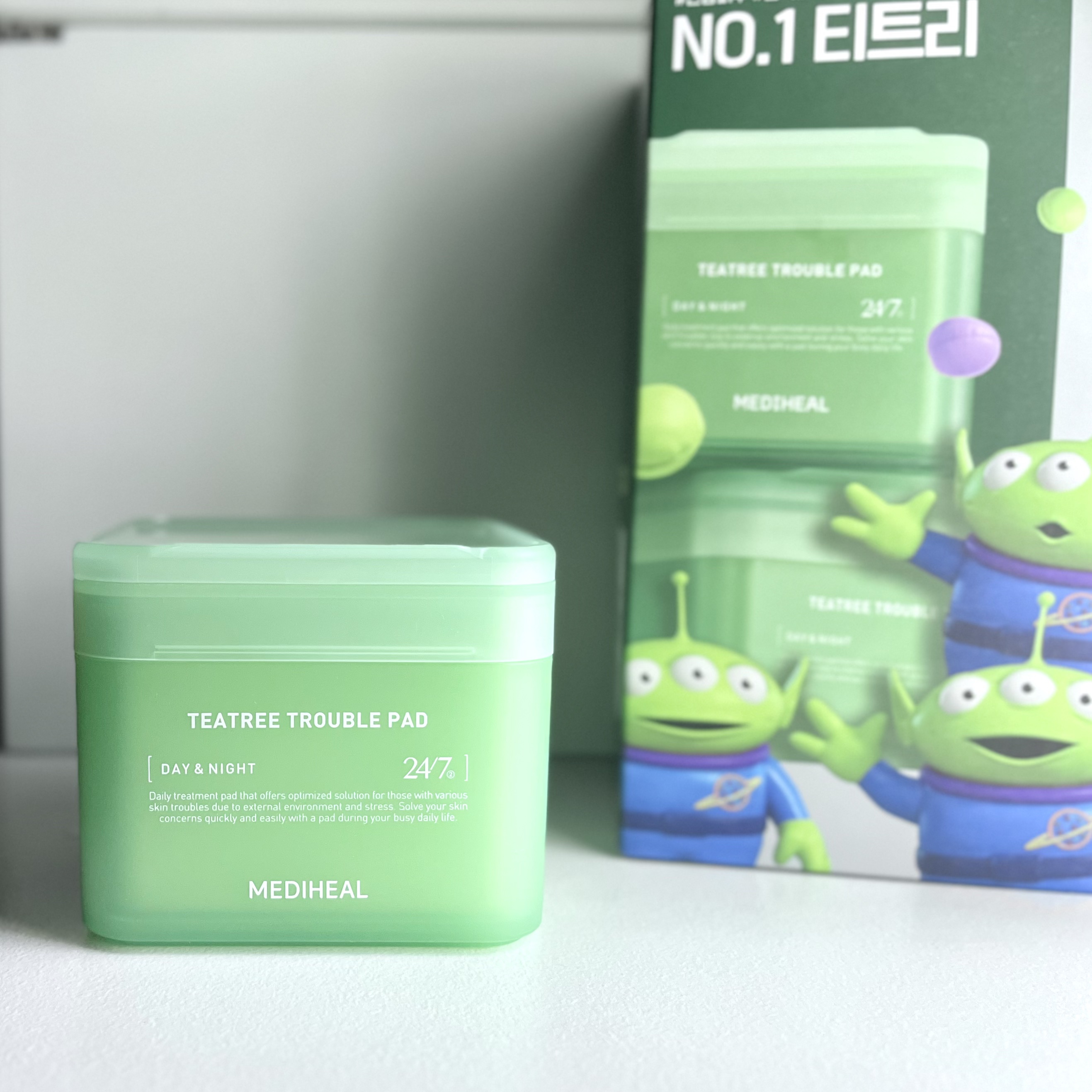 ティーツリー トラブルパッド/MEDIHEAL/トナーパッドを使ったクチコミ（1枚目）