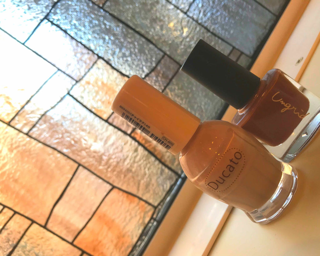 LJ ジェルネイル トップコート/セリア/ネイルトップコートを使ったクチコミ（2枚目）