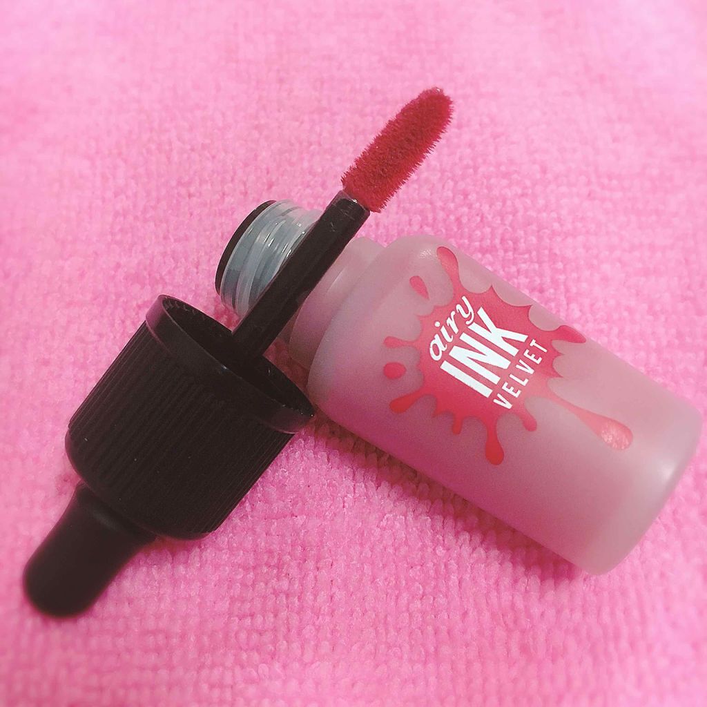 インク エアリー ベルベット/PERIPERA/口紅を使ったクチコミ（1枚目）