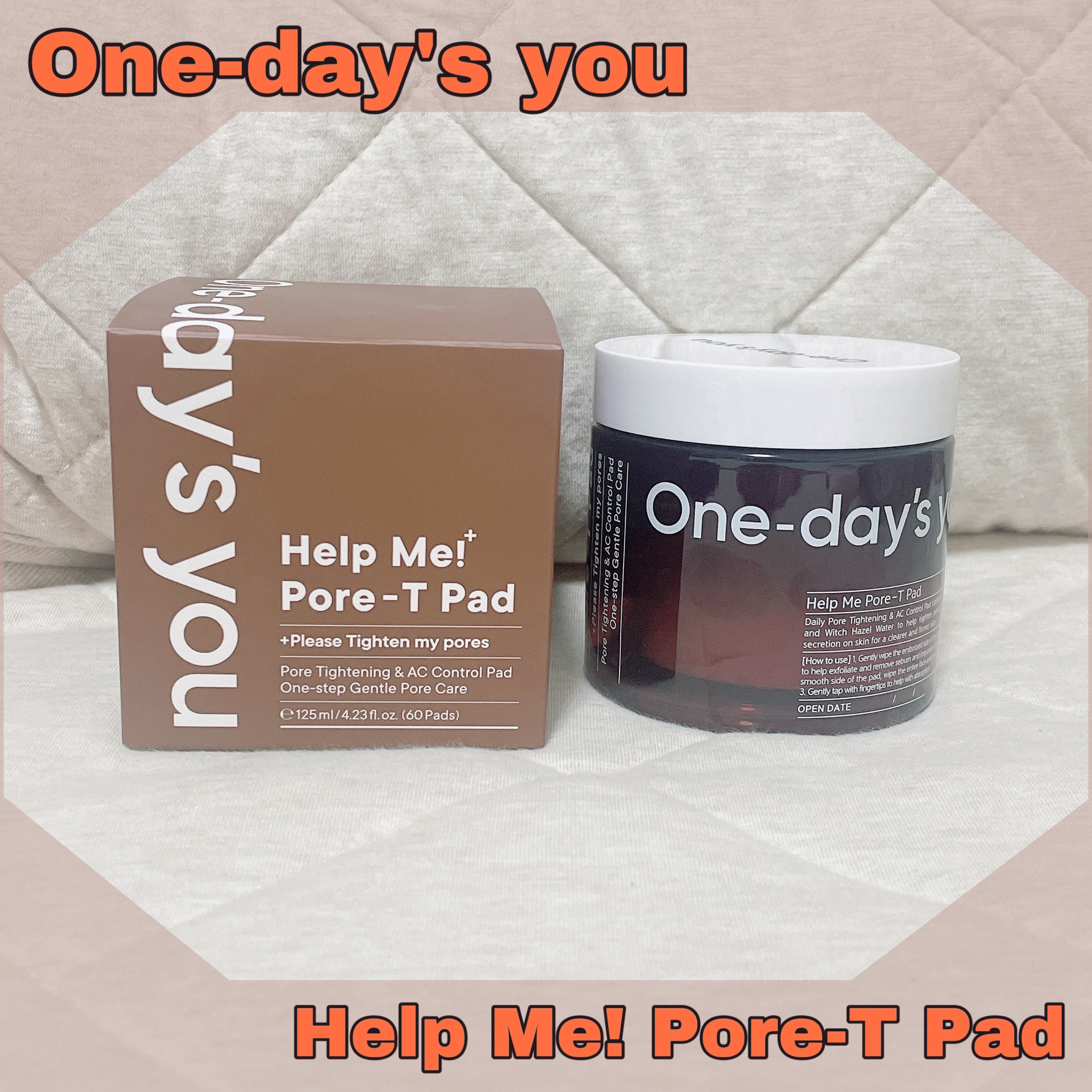 ヘルプミー! ポア-Tパッド/One-day's you/トナーパッドを使ったクチコミ（1枚目）