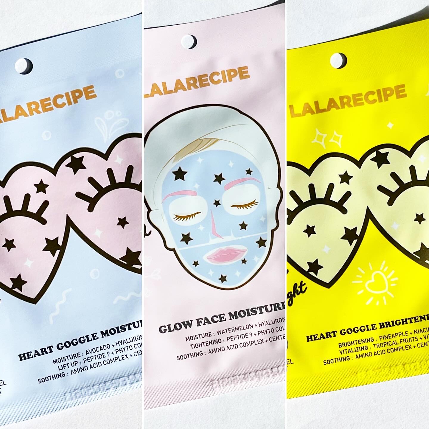 ハートゴーグルマスク/ララレシピ/シートマスク・パックを使ったクチコミ（1枚目）