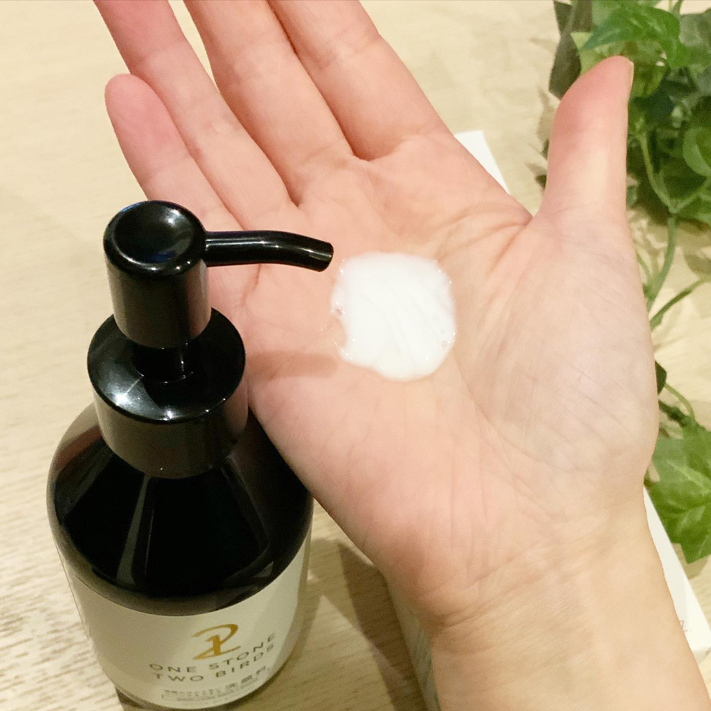 洗顔だけじゃない＋パックもできる洗顔料 ホワイトプレミアム/ONE STONE TWO BIRDS/その他洗顔料を使ったクチコミ（2枚目）