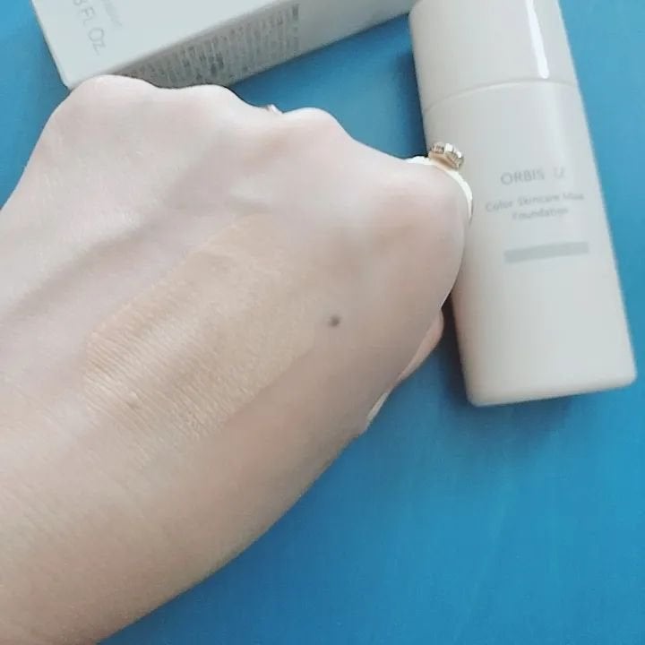オルビスユー カラースキンケアマスク ファンデーション/オルビス/リキッドファンデーションを使ったクチコミ(5枚目)