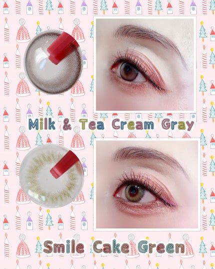 Smile Cake/chuu LENS/カラーコンタクトレンズを使ったクチコミ(5枚目)