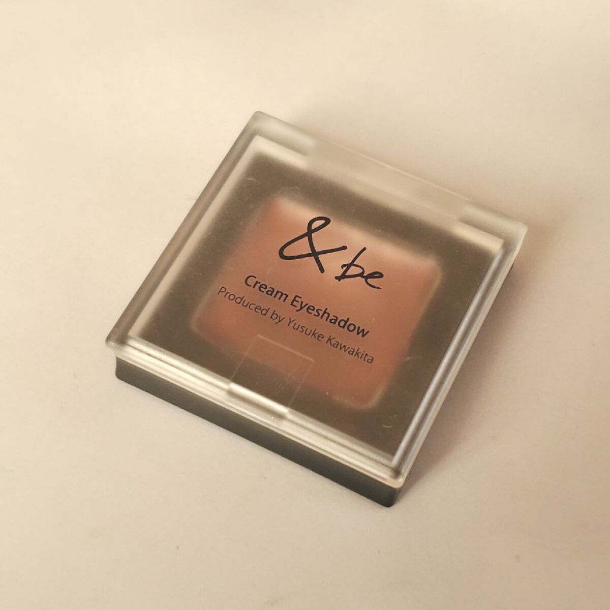 &be クリームアイシャドウ バーガンディーブラウン/＆be/ジェル・クリームアイシャドウを使ったクチコミ（1枚目）