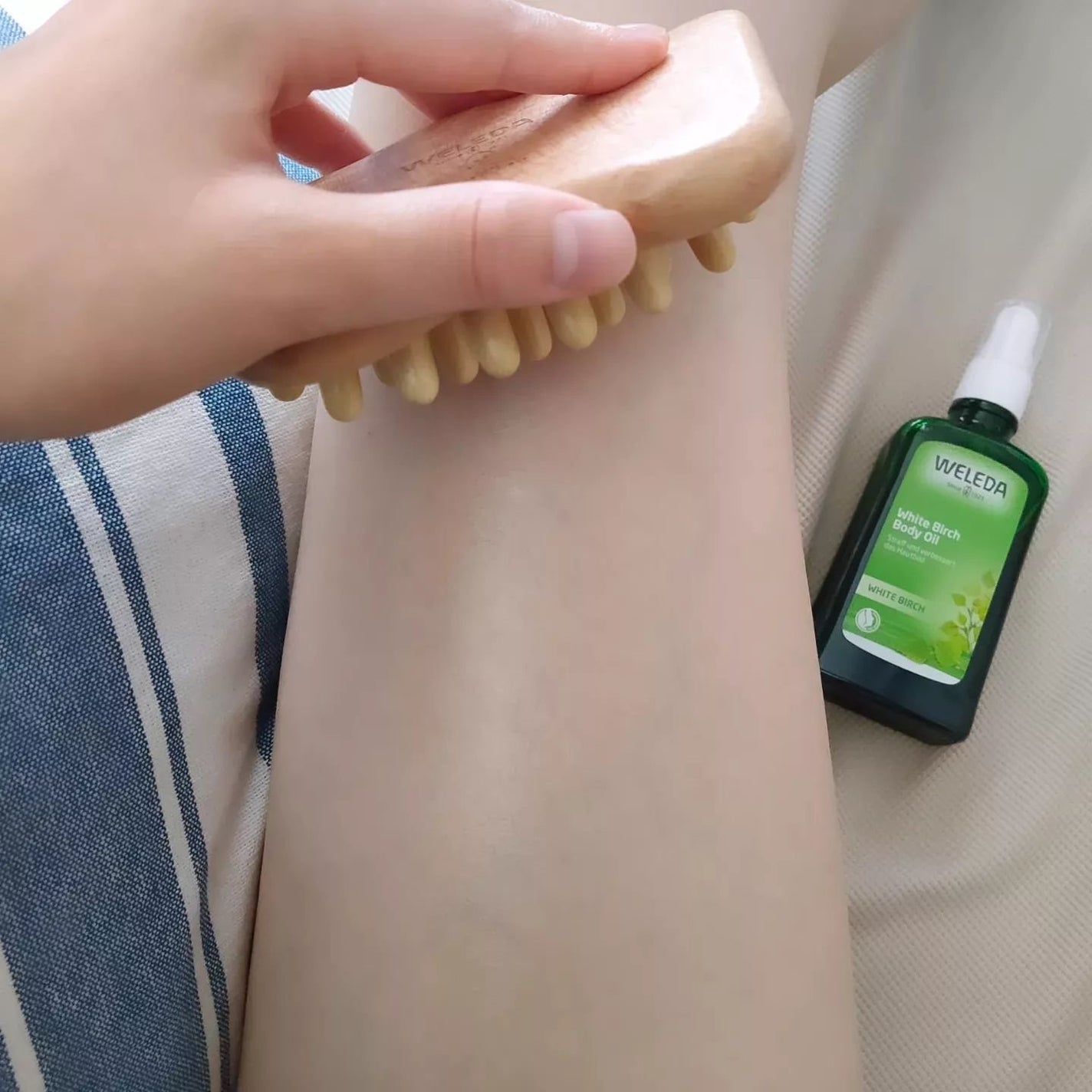 ホワイトバーチ ボディケア ルーティン/WELEDA/その他キットセットを使ったクチコミ(4枚目)