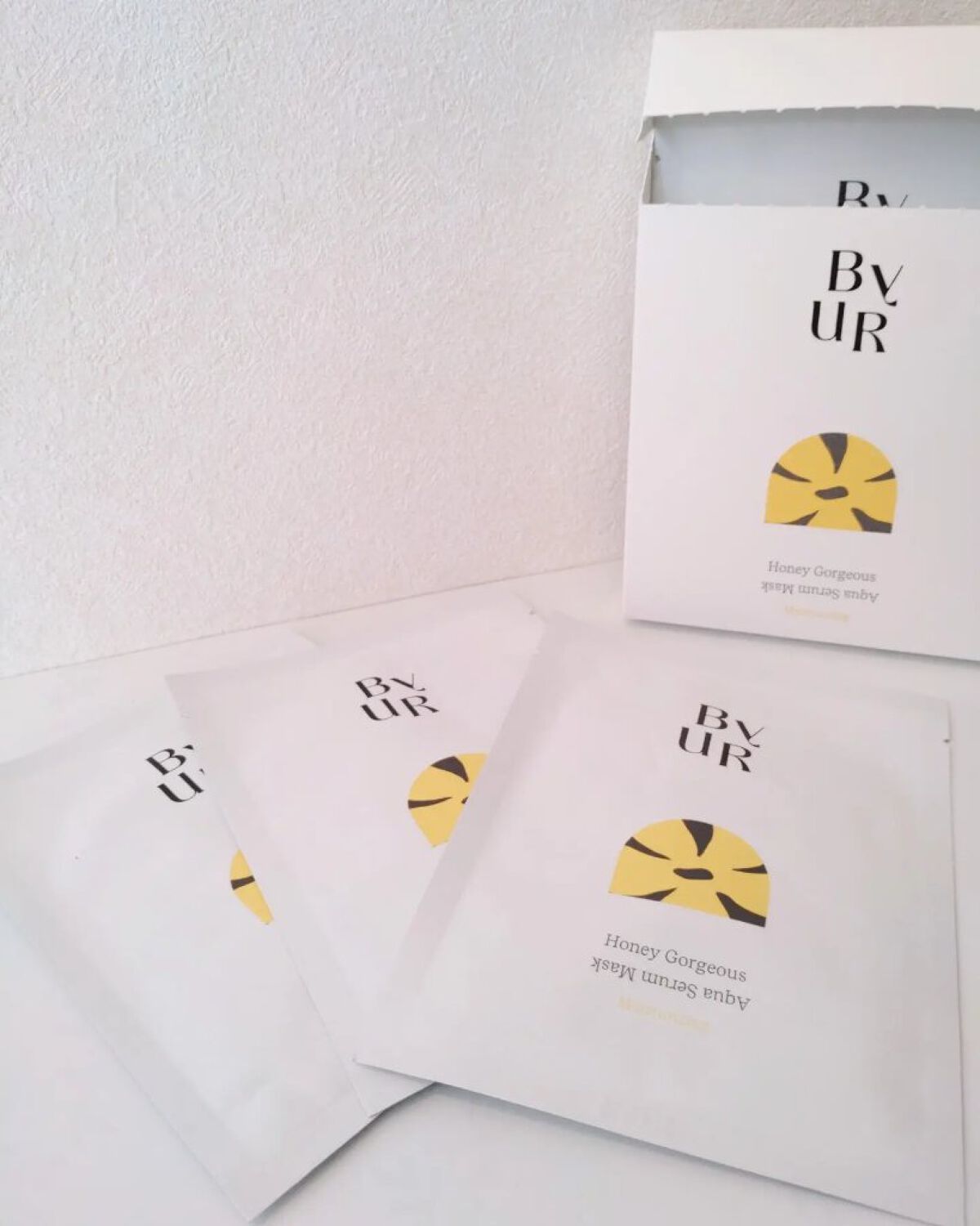 プランプハニー アクアセラムマスク 27ml×4枚セット/ByUR/シートマスク・パックを使ったクチコミ（2枚目）