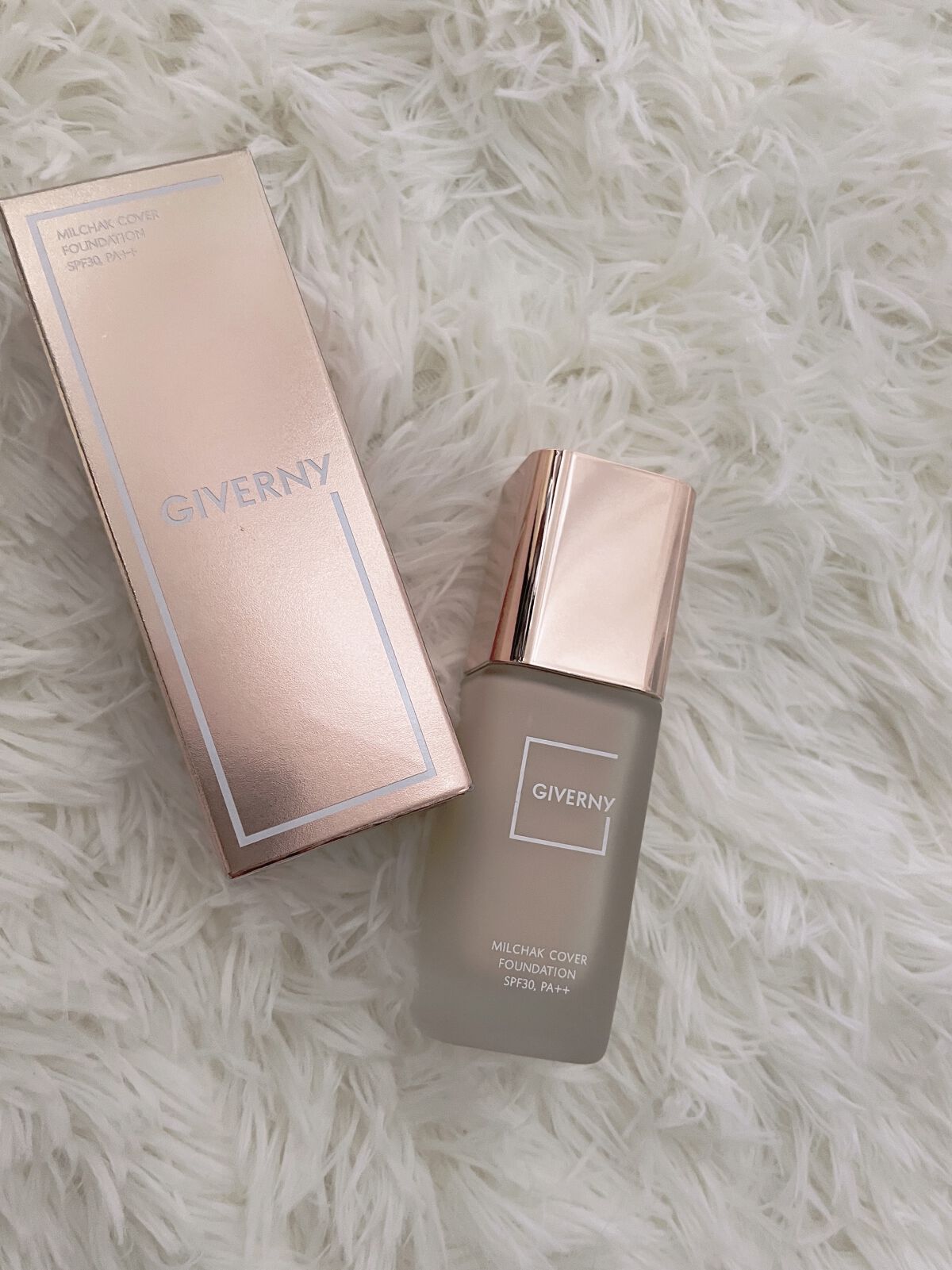 密着カバーファンデーション/GIVERNY/リキッドファンデーションを使ったクチコミ（1枚目）
