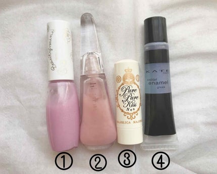 カラーエナメルグロス/KATE/リップグロスを使ったクチコミ(1枚目)