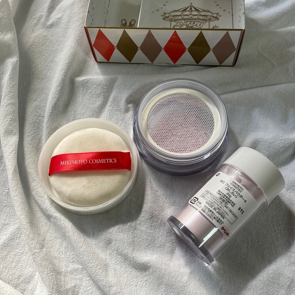 フェイスパウダーセット/ミキモト コスメティックス/メイクアップキットを使ったクチコミ(3枚目)