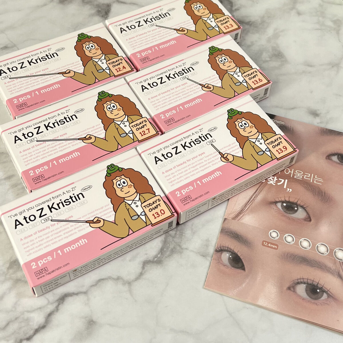 A to Z Kristin/Hapa kristin/カラーコンタクトレンズを使ったクチコミ（2枚目）