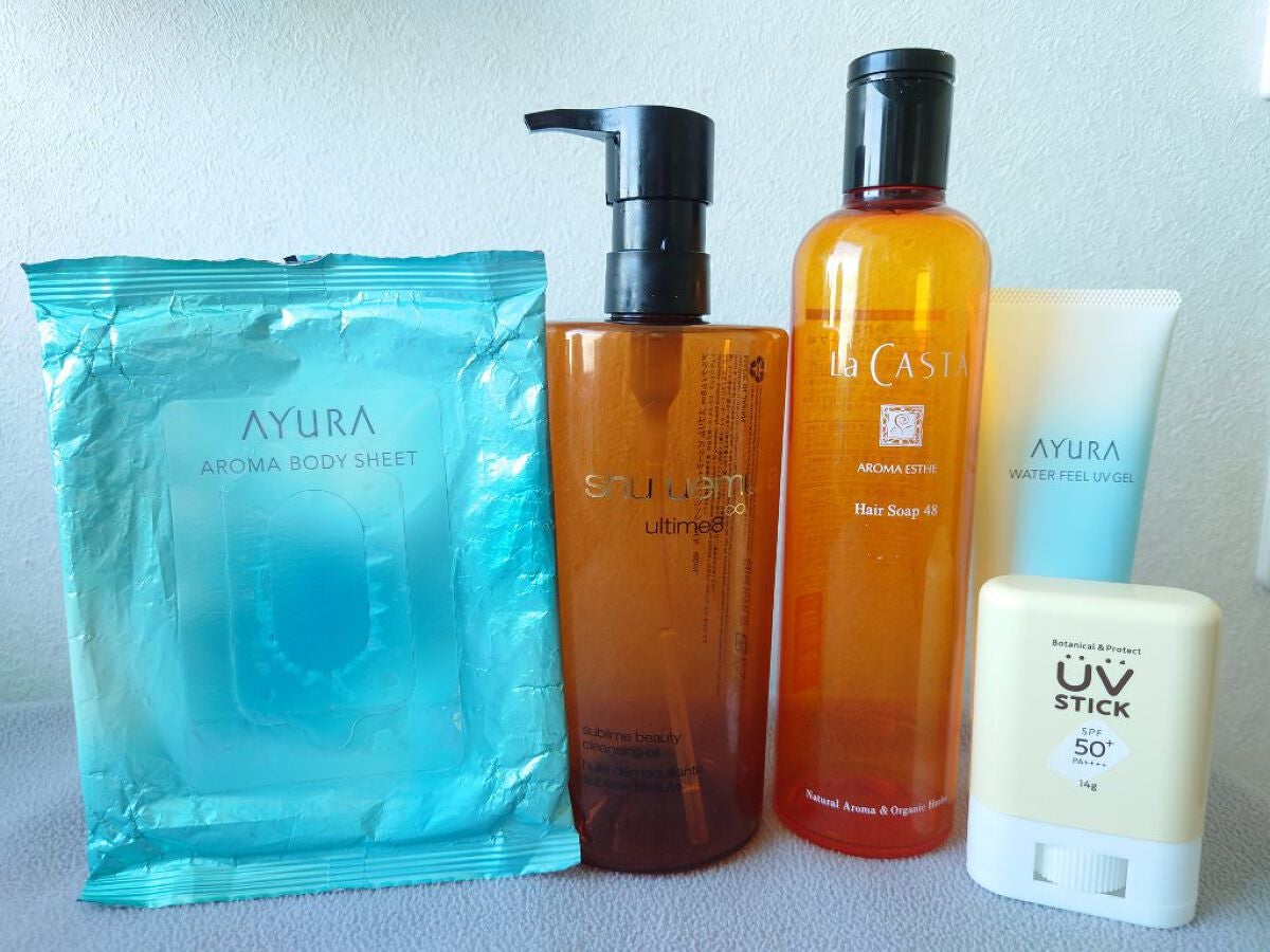 アロマエステ ヘアソープ48/ヘアマスク48/ラ・カスタ/市販シャンプーを使ったクチコミ(1枚目)