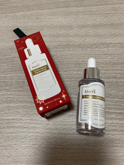 フレッシュリージュースドビタミンドロップ(35ml)/Klairs/美容液を使ったクチコミ(1枚目)