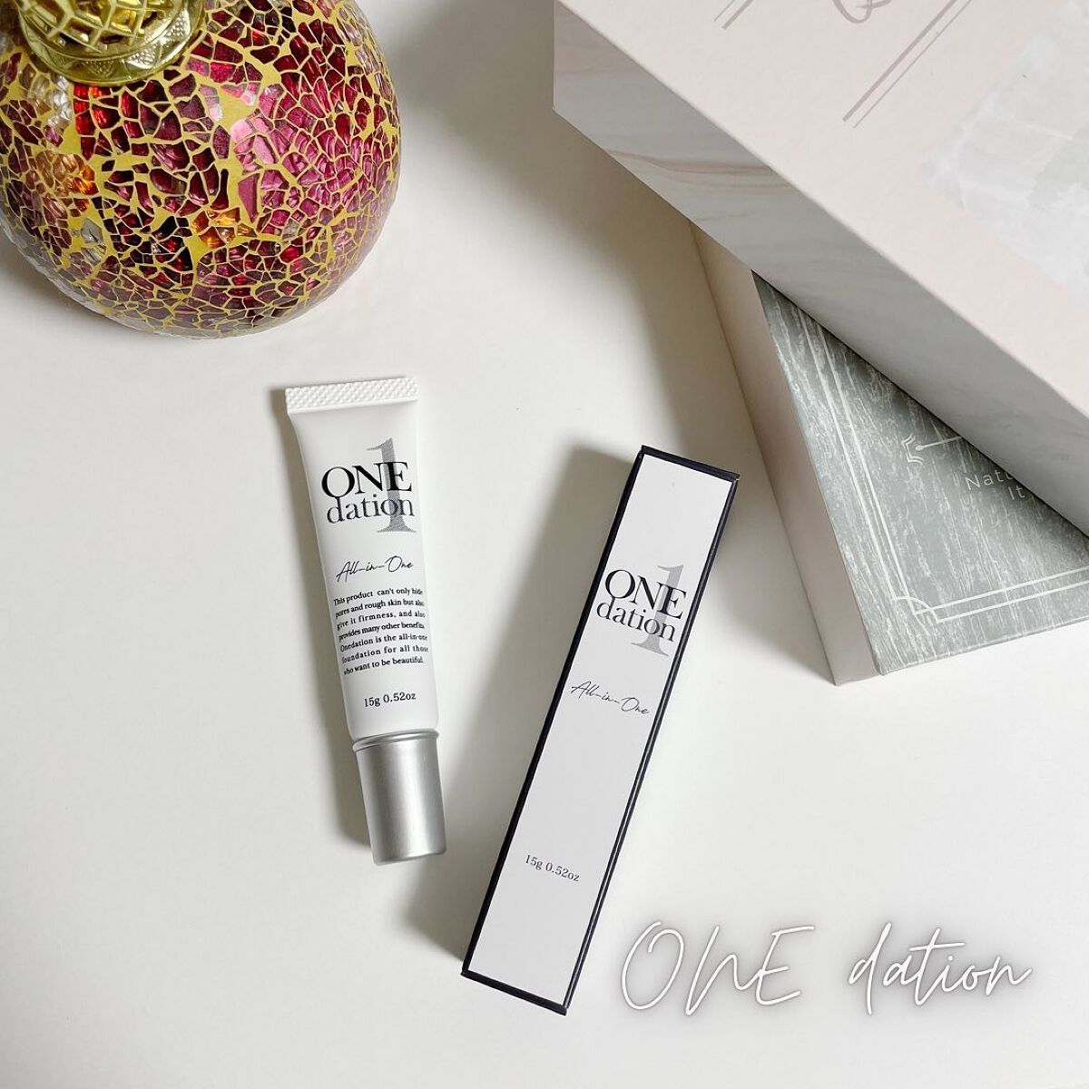 Runa on LIPS 「..▶︎ONEdationカバー&ケアのWを同時に叶える✨塗っ..」(1枚目)