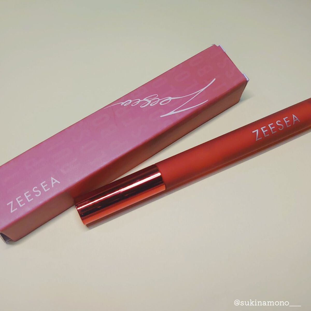 ZEESEA 「0」重力 軽いリキッド #ルージュ/ZEESEA/リップグロスを使ったクチコミ(2枚目)