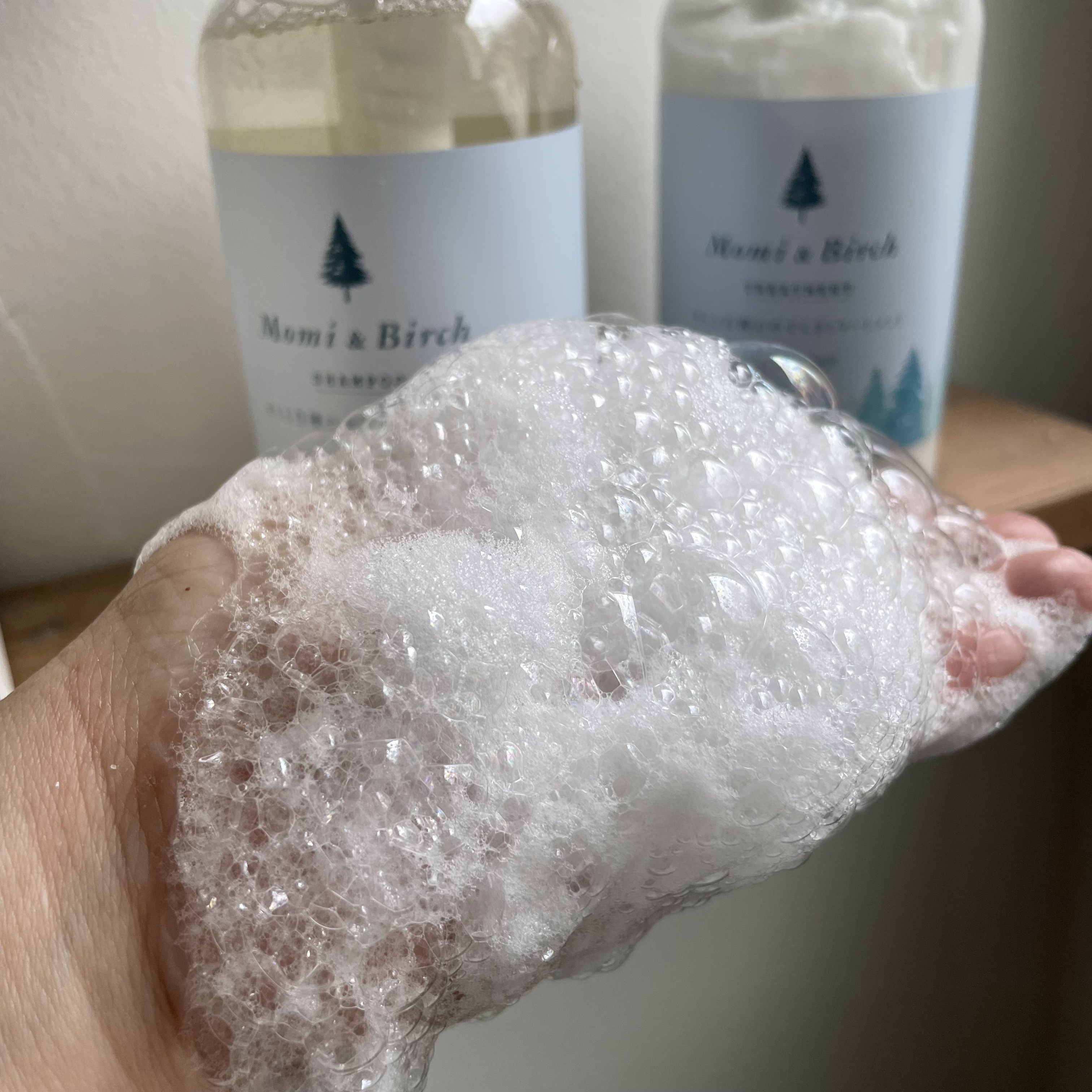 モミと白樺のやすらぎシャンプー/トリートメント/ナチュラルアイランド/市販シャンプーを使ったクチコミ（2枚目）