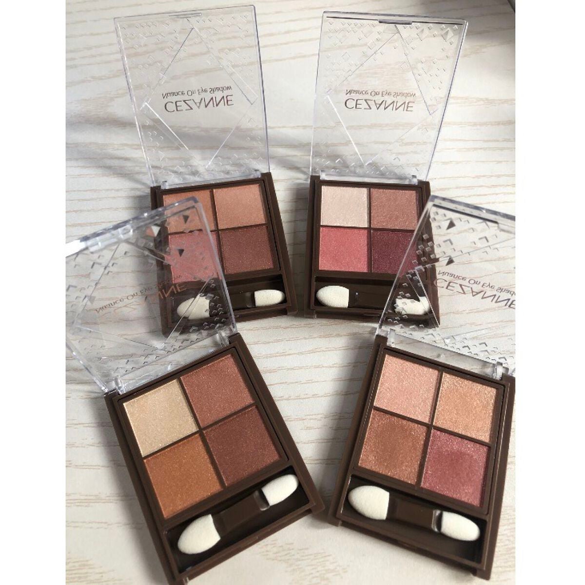 ニュアンスオンアイシャドウ/CEZANNE/アイシャドウパレットを使ったクチコミ(2枚目)