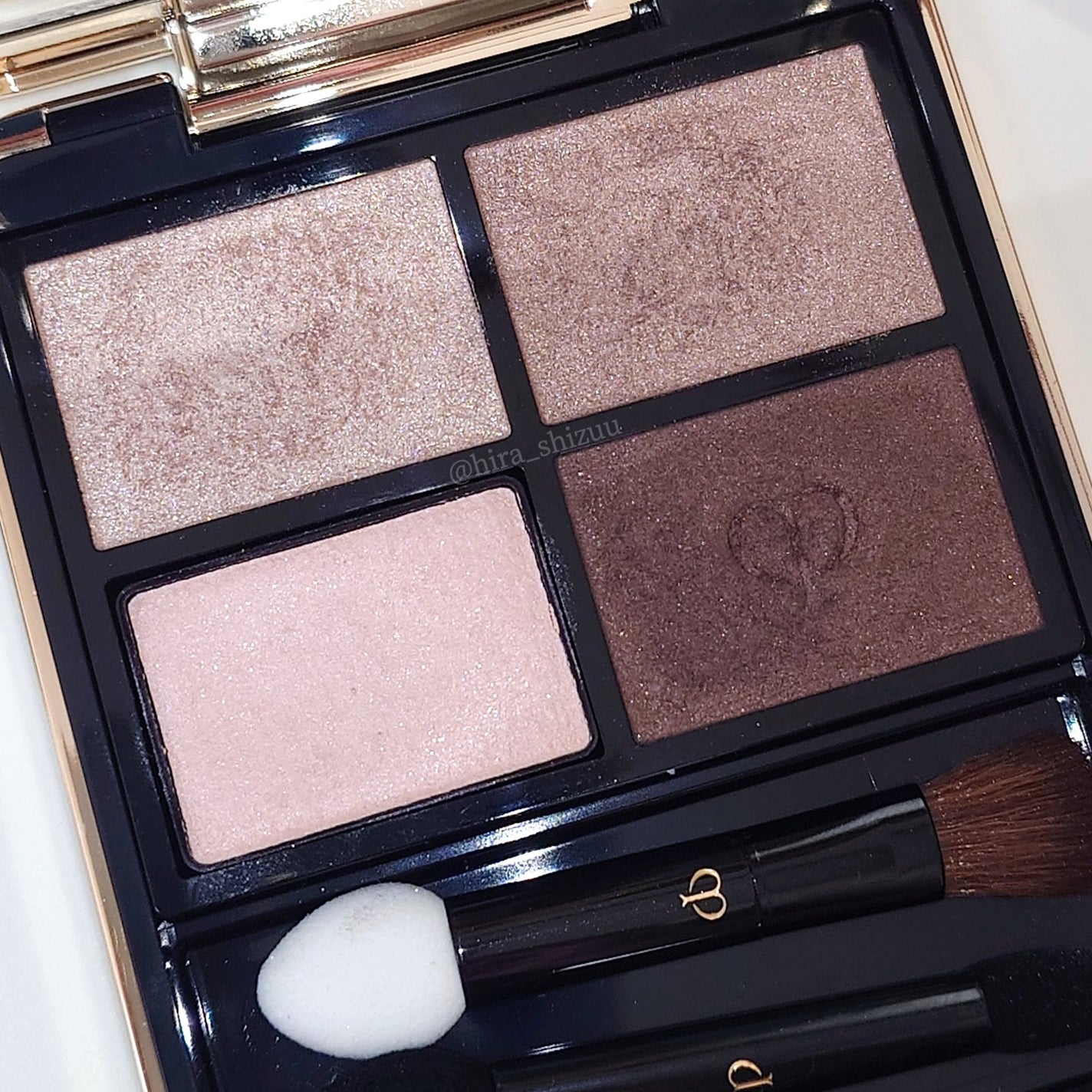 オンブルクルールクアドリ/クレ・ド・ポー ボーテ/アイシャドウパレットを使ったクチコミ(2枚目)