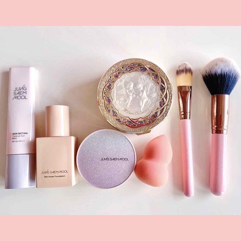 フェースアップパウダー<ミラノコレクション2018>/ミラノコレクション/プレストパウダーを使ったクチコミ(2枚目)