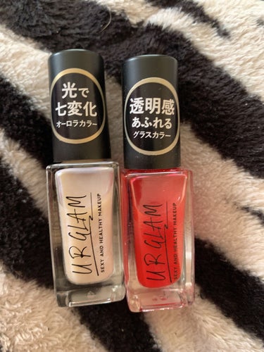 UR GLAM　COLOR NAIL SELECTION WT2＜オーロラカラー＞/U R GLAM/マニキュアを使ったクチコミ（2枚目）