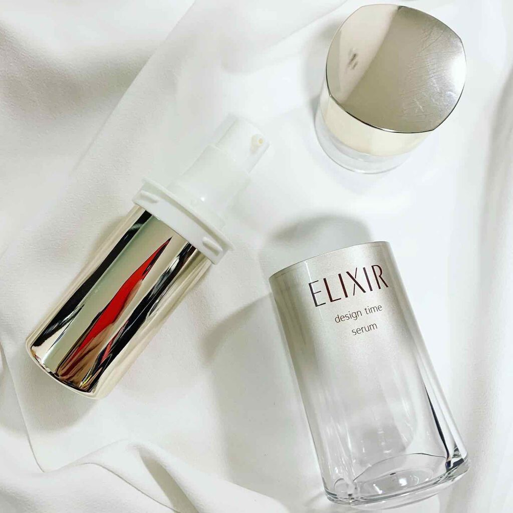 エリクシール シュペリエル デザインタイム セラム 本体 40ml/エリクシール/美容液を使ったクチコミ（3枚目）