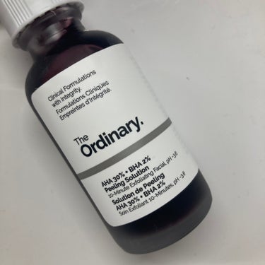 AHA 30% + BHA 2% Peeling Solution/The Ordinary/ピーリングを使ったクチコミ（1枚目）