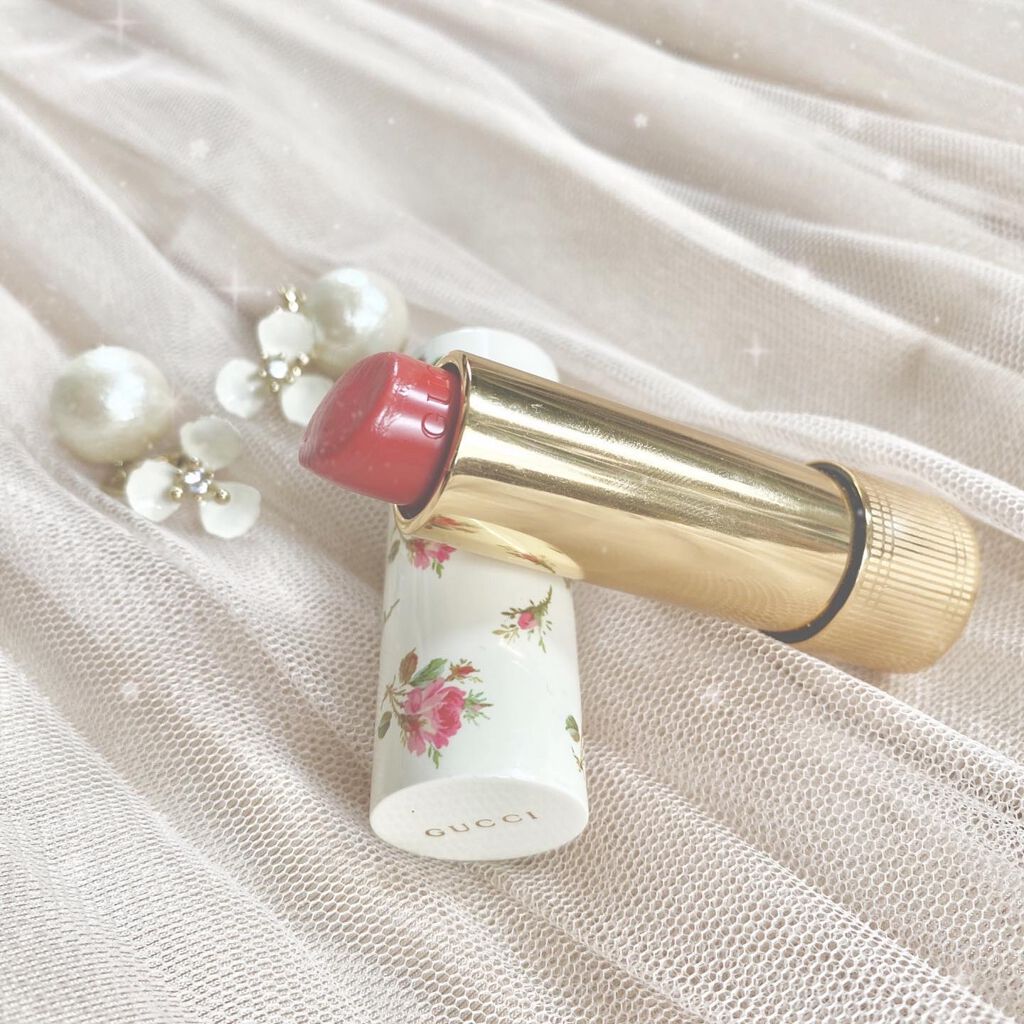 グッチ ルージュ ア レーヴル ヴォワル/GUCCI beauty/口紅を使ったクチコミ(1枚目)