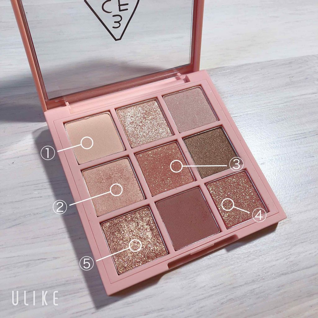 3CE マルチアイカラーパレット/3CE/アイシャドウパレットを使ったクチコミ(2枚目)