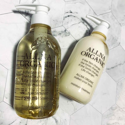 モイスチャーシャンプー&トリートメント/ALLNA ORGANIC/サロンシャンプーを使ったクチコミ(1枚目)