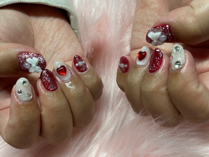 BRG ジェルネイル/DAISO/ジェルネイルを使ったクチコミ(1枚目)