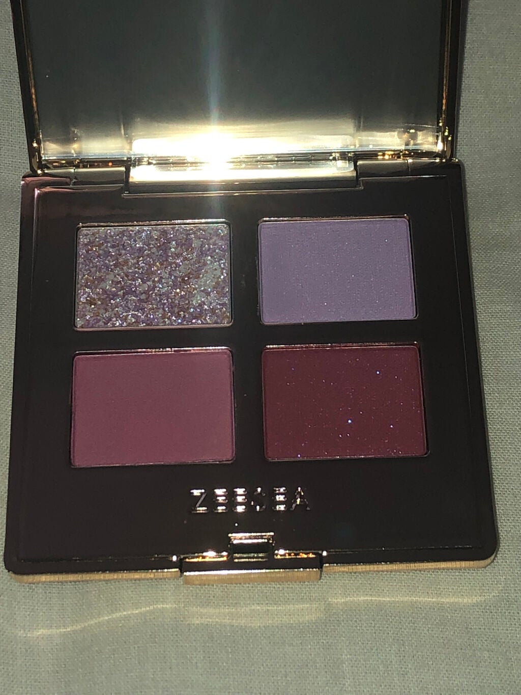 ドリームランドアイシャドウ ( 4シェード )/ZEESEA/アイシャドウパレットを使ったクチコミ(2枚目)