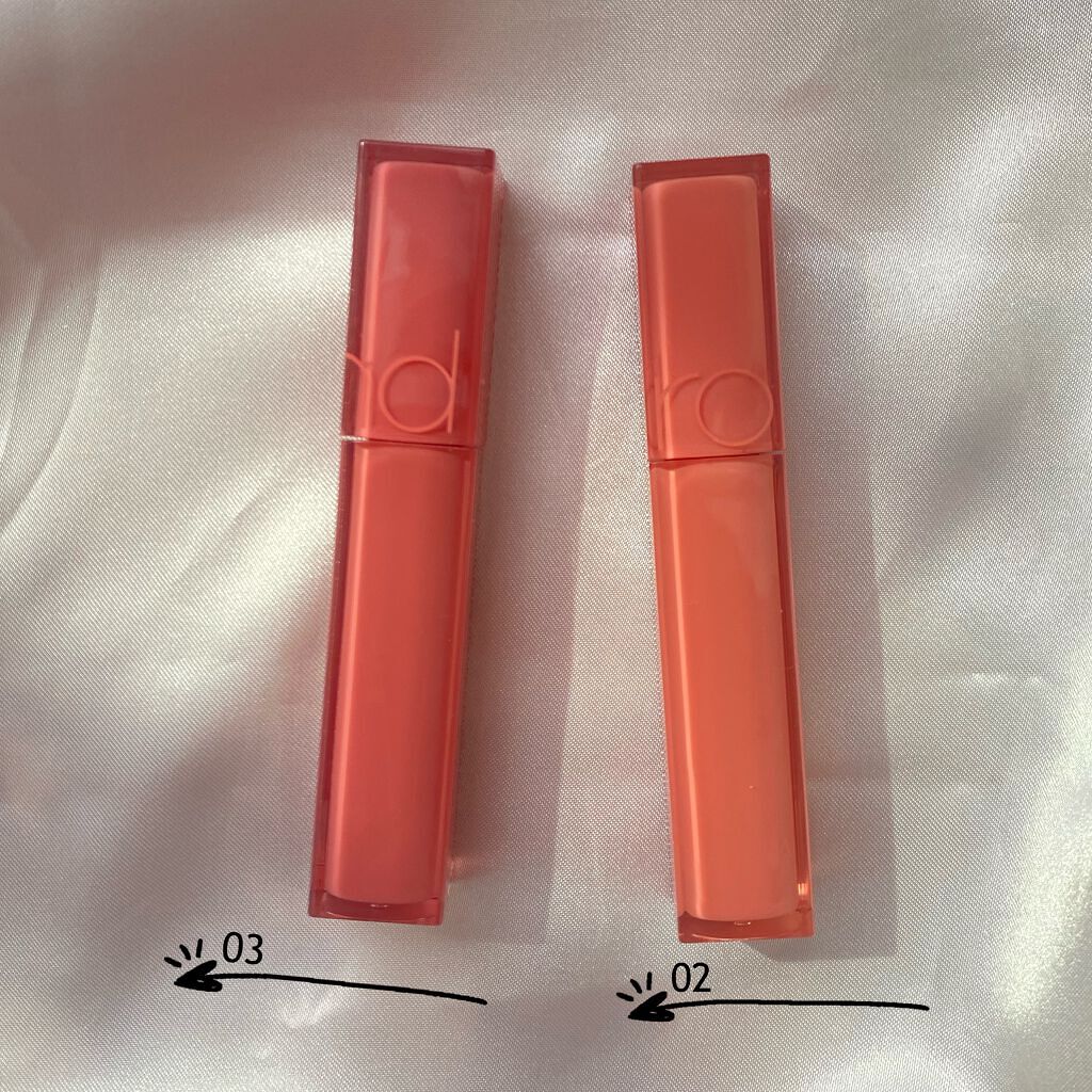 デュイフルウォーターティント/rom&nd/リップティントを使ったクチコミ（3枚目）