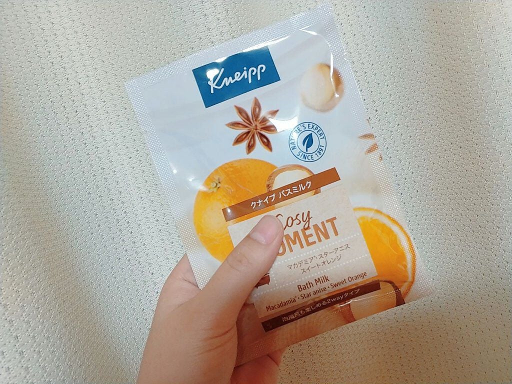 バスミルク コージーモーメント/クナイプ/入浴剤を使ったクチコミ(1枚目)