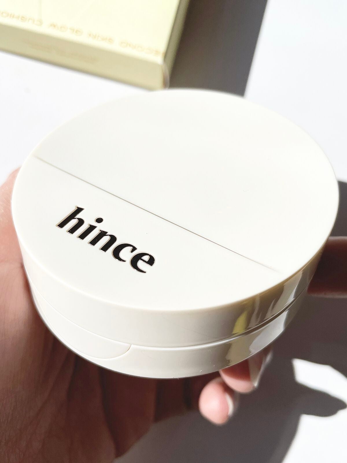 セカンドスキングロウクッション/hince/クッションファンデーションを使ったクチコミ(2枚目)