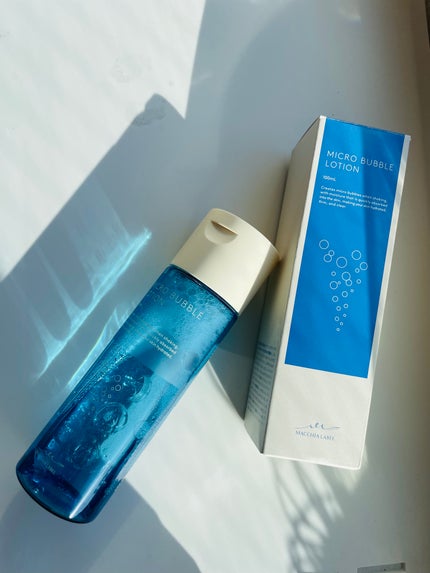 薬用マイクロバブルローション/Macchia Label/化粧水を使ったクチコミ(1枚目)