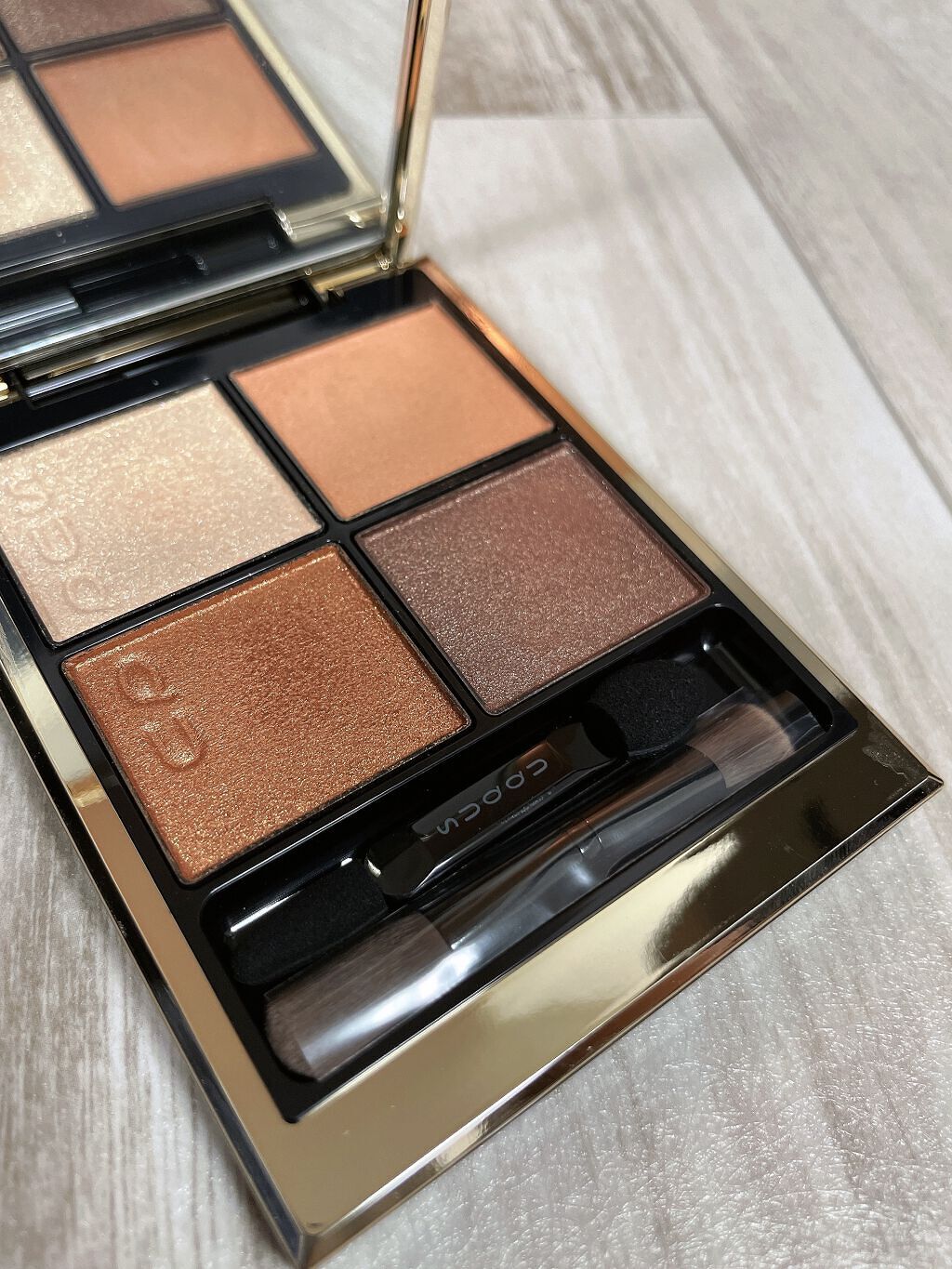 シグニチャー カラー アイズ/SUQQU/アイシャドウパレットを使ったクチコミ(4枚目)