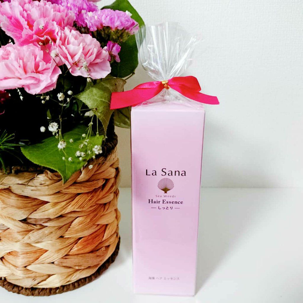 海藻 ヘア エッセンス しっとり/ラサーナ/ヘアオイルを使ったクチコミ（1枚目）