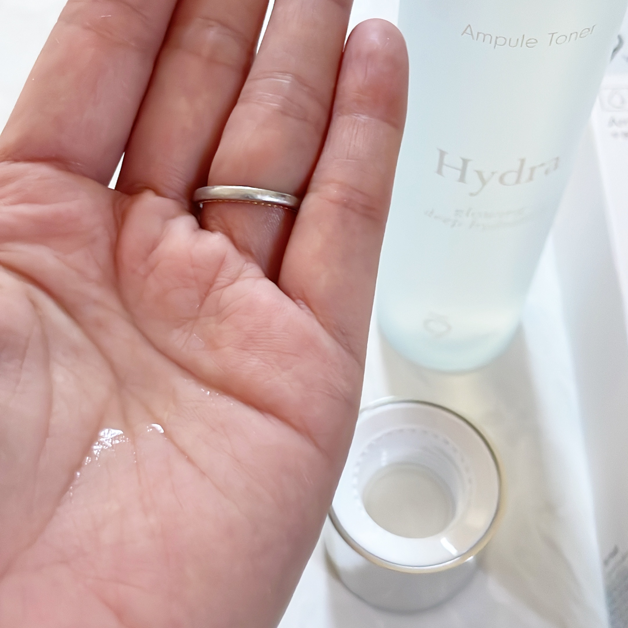 ハイドラアンプルトナー/9Wishes/化粧水を使ったクチコミ（3枚目）