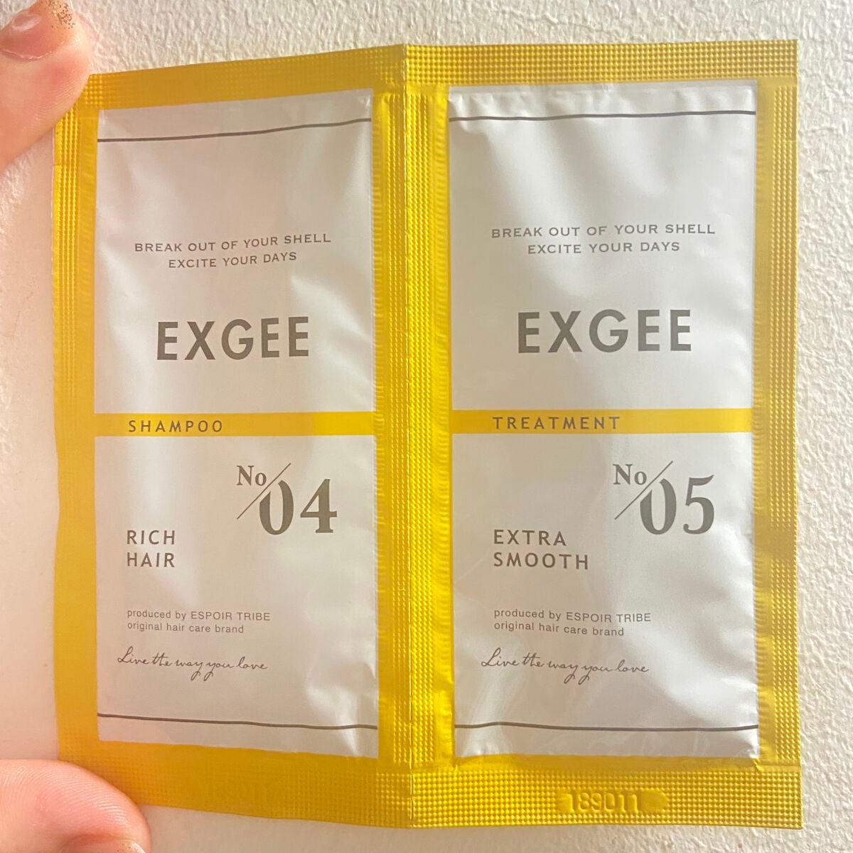 エグジー シャンプー/トリートメント/EXGEE/市販シャンプーを使ったクチコミ(1枚目)