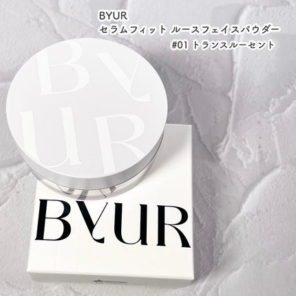 セラムフィット ルースフェイスパウダー/ByUR/ルースパウダーを使ったクチコミ(2枚目)