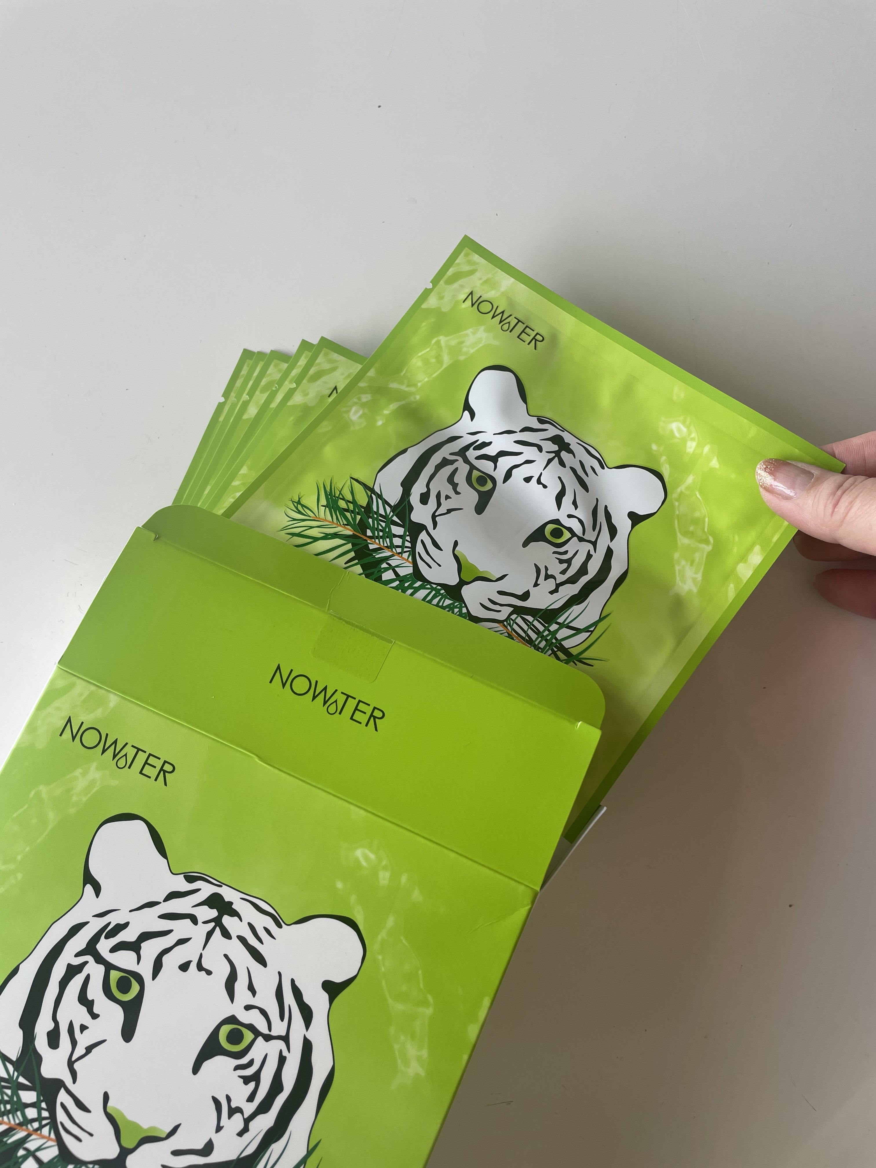 ティーツリーオイルパック/NOWATER/シートマスク・パックを使ったクチコミ（2枚目）