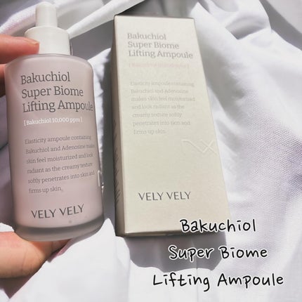 バクチオールスーパーバイオーム リフティングアンプル/VELY VELY/美容液を使ったクチコミ(1枚目)