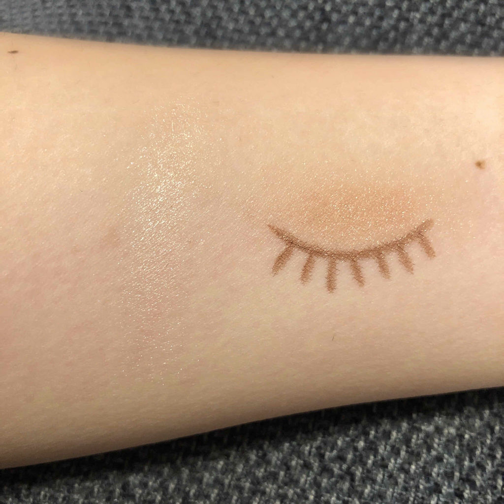 ブラウンアイライナー細芯/CEZANNE/リキッドアイライナーを使ったクチコミ（2枚目）