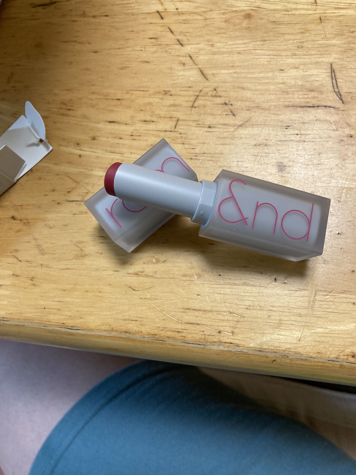 ゼロマットリップスティック 14 スウィートピー/rom&nd/口紅を使ったクチコミ（3枚目）