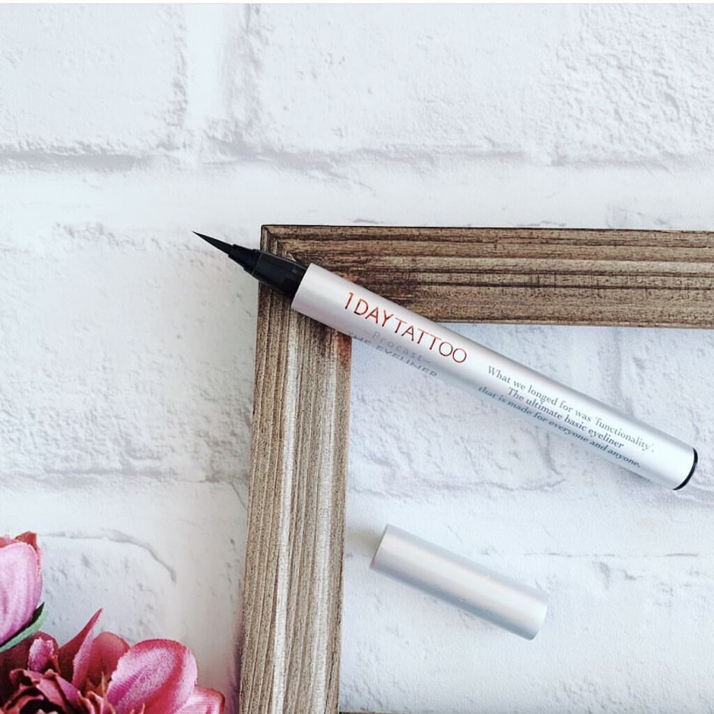 1DAY TATTOO プロキャスト ザ・アイライナー/K-パレット/リキッドアイライナーを使ったクチコミ（2枚目）