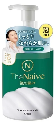 The Naive ボディソープ 泡タイプ 本体 540ml