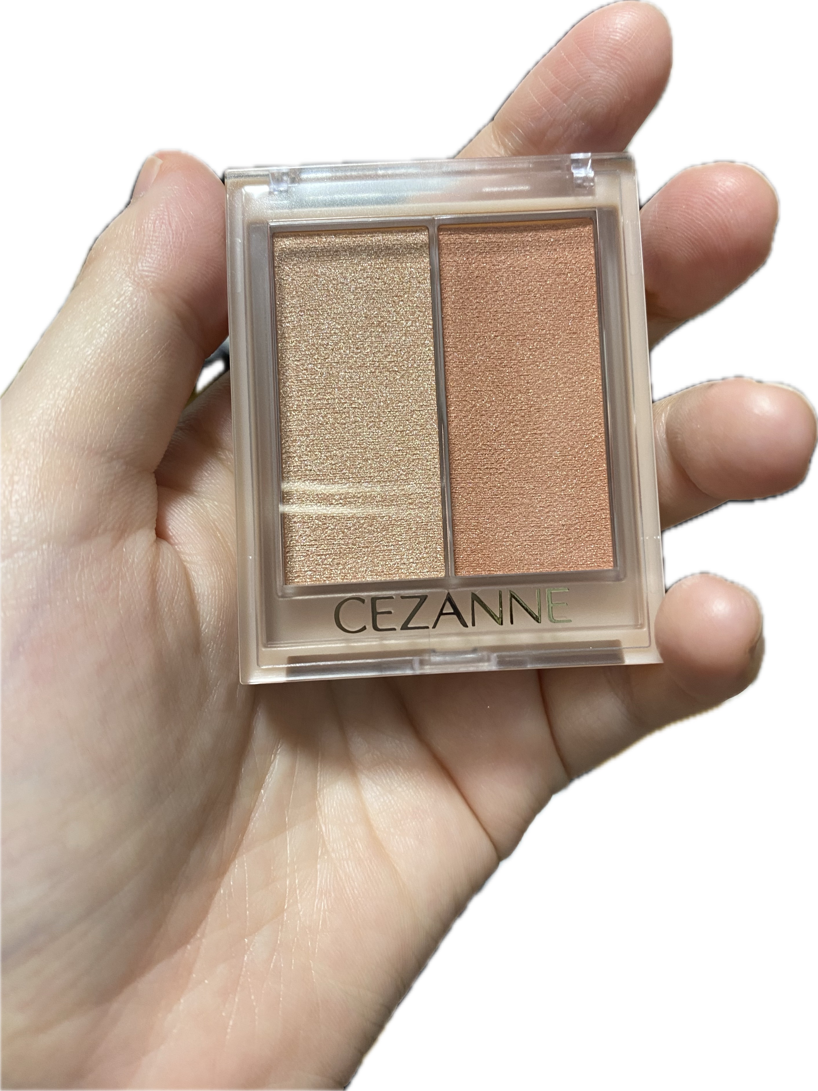 フェイスグロウカラー/CEZANNE/クリームハイライトを使ったクチコミ（1枚目）